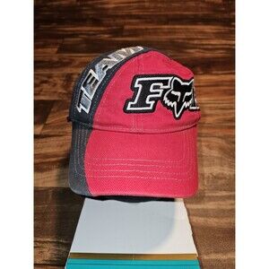 Vintage Rare Fox Racing Motocross Dirtbike Factory Racing Hat Cap Vtg Snapback